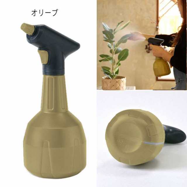 霧吹き スプレー 電池式オートスプレー 電動スプレー 自動噴霧 ミスト 水やり 1l 1リットル ガーデニング ガーデン おしゃれ 便利 スパイの通販はau Pay マーケット やるcan