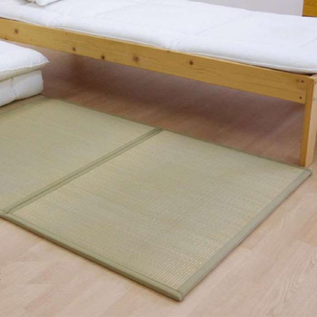 代引不可 い草マットレスPro シングル 約100×210cm 折りたたみ い草 置き畳 軽量 抗菌 消臭 吸着滑り止めシート 日本製 IKEHIKO 7710609