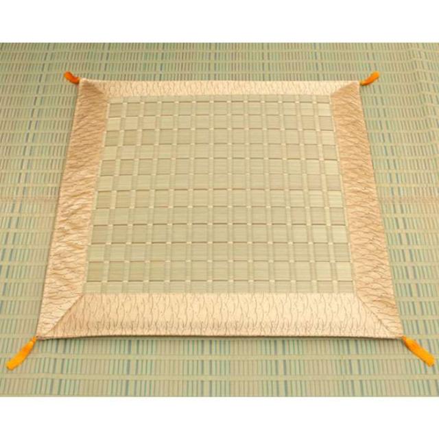 代引不可 座布団 い草座布団 純国産 掛川織 い草御前 仏前 古代 約70×70cm 法事 法要 IKEHIKO 3101909