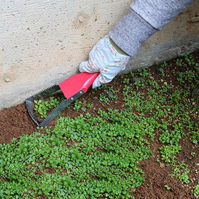 ラク〜に草取り 万能草刈り鎌 刈る 掘る 整える 鎌 雑草 ガーデニング 