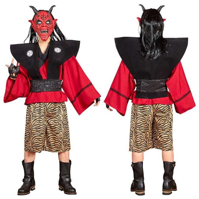 ゴッドオブ鬼 節分 豆まき 鬼コスプレ 節分コスプレ 衣装 仮装 変装