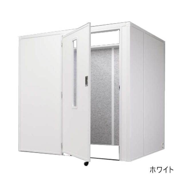 沖縄・離島配送不可 代引不可 REMUTE リミュート 吸音ブース ワイド フルオープン 天面パネル正面 天面パネル背面 背面パネル 側面パネル大 側面パネル小 扉付き正面パネル ホワイト RISU GTEC***_3