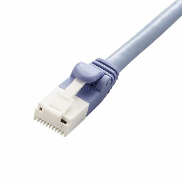 代引不可 LANケーブル ツメ折れ防止 CAT6対応 1m ブルー 20個セット エレコム LD-GPT/BU1/RS2