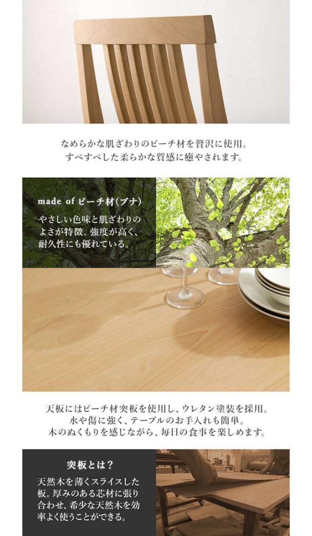 北海道・沖縄・離島配送不可 代引不可 ダイニング5点セット 引き出し付ダイニングテーブル ダイニングチェア 新生活 家具 ダイニング HAGIHARA MI-861035-5S_3