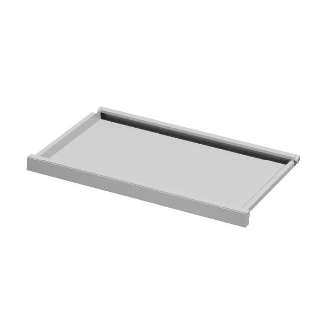 代引不可 eデスクシリーズ用 キーボードスライダー 大 グレー 幅555ｘ奥行き380ｘ高さ83mm キーボード スライダー 単品 サンワサプライ EA-EKB1DGYの通販は