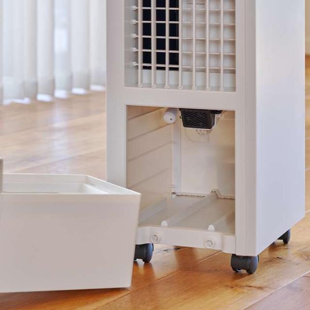 冷風扇風機 テクノイオン搭載 リモコン付 オートルーバー 50W/57W 風量3段階 3.2Lタンク シンプル インテリア 家電 テクノス TCI-008_6