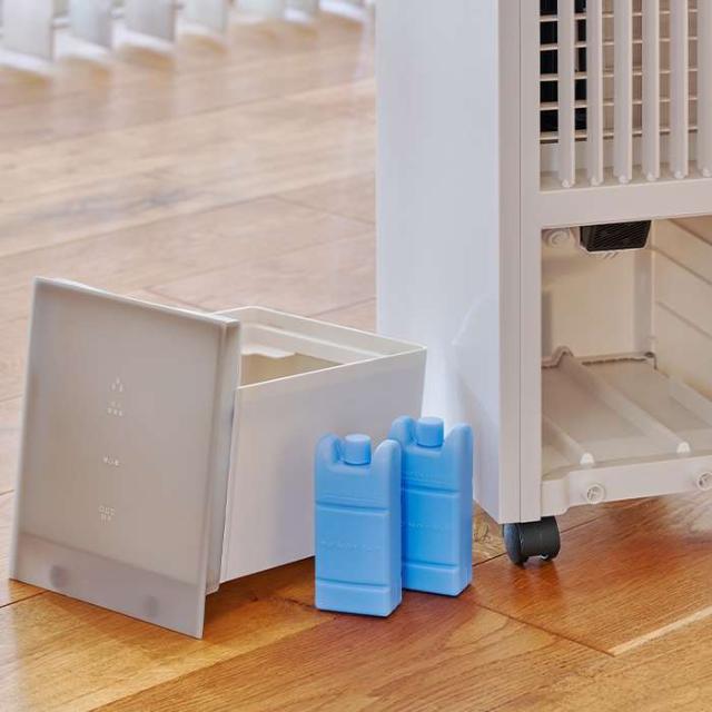冷風扇風機 テクノイオン搭載 リモコン付 オートルーバー 50W/57W 風量3段階 3.2Lタンク シンプル インテリア 家電 テクノス TCI-008_7