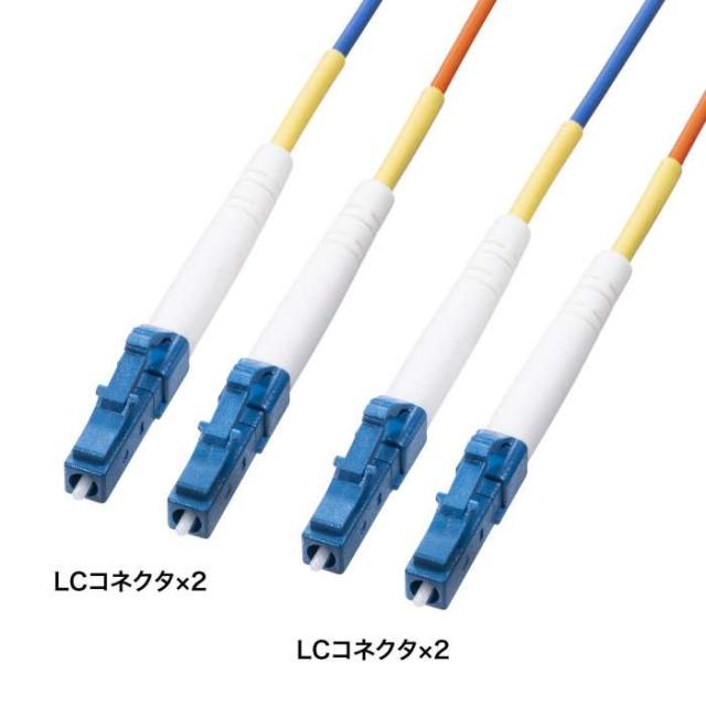 代引不可 コード集合型光ファイバケーブル（シングルモード、LC×2-LC×2、150m） サンワサプライ HKB-CSLCLC1-150の通販は