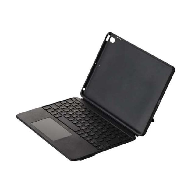代引不可 iPad 10.2インチ 第9/8/7世代 用 キーボード付きケース 着脱可能 Bluetooth キーボード トラックパッド搭載 マルチファンクションキー スタンド付き ブラック エレコム TK-CA13BPBK