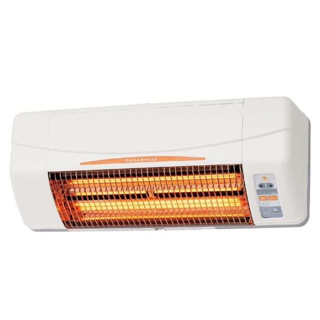 浴室換気乾燥暖房機 100V 壁面取り付けタイプ 換気扇連動 リモコン付 グラファイトヒーター搭載 高須産業 BF-961RGC