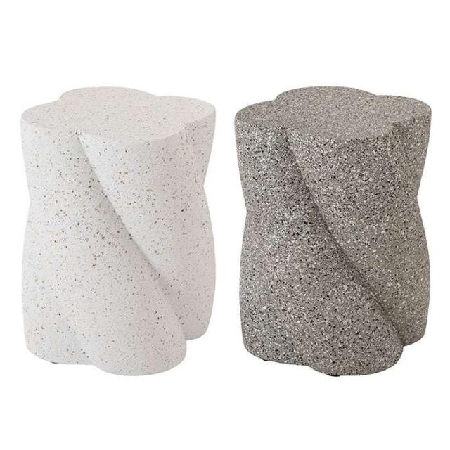 北海道・沖縄・離島配送不可 代引不可 サイドテーブル AST-60 石のような質感 マーブル オブジェ 台 インテリア おしゃれ 東谷 AST-60の通販は 7,194円