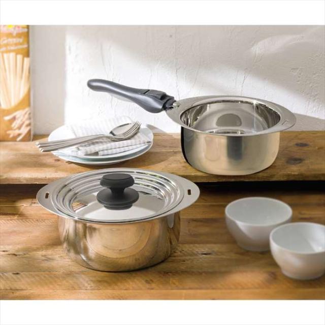 宮崎製作所 十得鍋セット ソースポット18・20cm・兼用蓋 宮崎製作所 JN