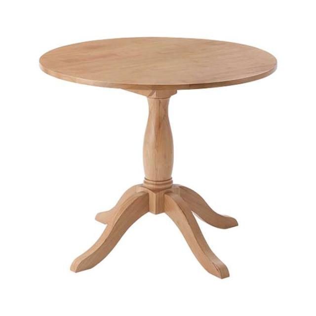 北海道・沖縄・離島配送不可 代引不可 ダイニングテーブル 天然木 ラウンド 円型 カントリースタイル テーブル 家具 インテリア 東谷 VET-221NAの通販はダイニングテーブル