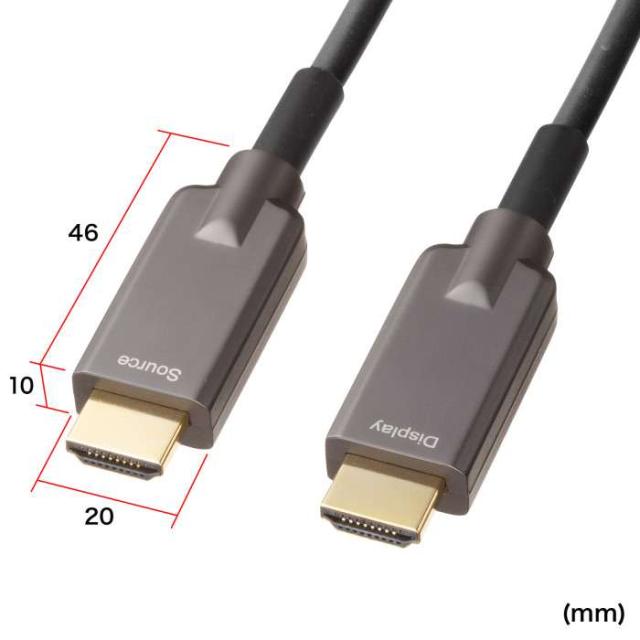 代引不可 アーマードHDMIケーブル（10ｍ） サンワサプライ KM-HD20-UFBA10_8