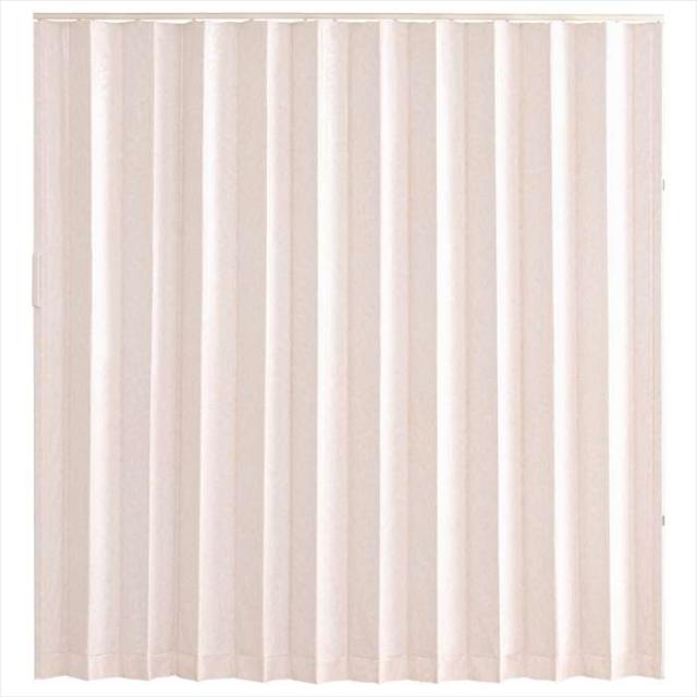 北海道・沖縄・離島配送不可 代引不可 簡単丈詰め可能！シンプルな模様のアコーディオンドア　200幅　Freis-フレイス-  （ピンク） ホームテイスト SH-16-SAD200--PK