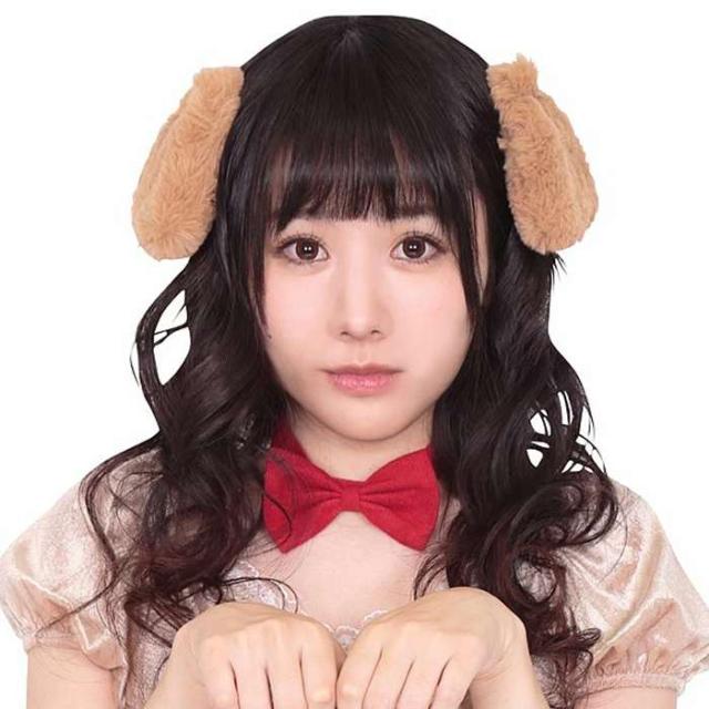 けもみみピン いぬ イヌ 犬 動物 ピン アクセ コスプレ グッズ 仮装 変装 小道具 クリアストーン 4560320872887