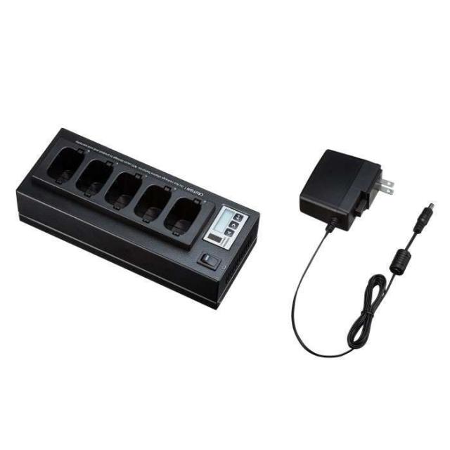 代引不可 ワイヤレスガイド用充電器（5台用） サンワサプライ MM-WGS2-CL5