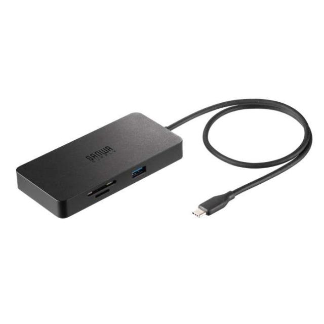 代引不可 USB Type-C ドッキングステーション サンワサプライ USB-DKM5BKN