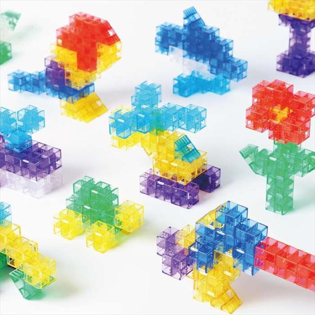Artecブロック なないろクリア DXセット おもちゃ 玩具 知育玩具  アーテック 151142_8