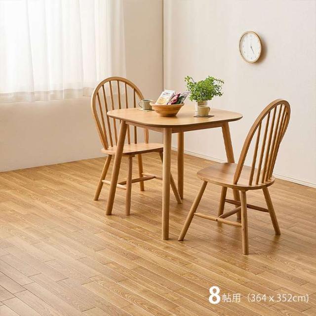 北海道・沖縄・離島配送不可 代引不可 クッションフロア　8帖（約91×352cm×4枚） ナチュラル  HAGIHARA 700040482