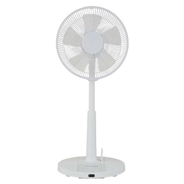 扇風機 簡易リモコン式 リビング扇風機 30cm羽根 ホワイト おおたけ MF-326R