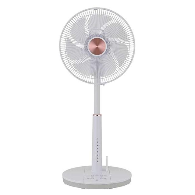 扇風機 上向 DC扇風機 フルリモコン ホワイト リビング扇風機 30cm 7枚羽根 おおたけ GF-DC326FR(W)