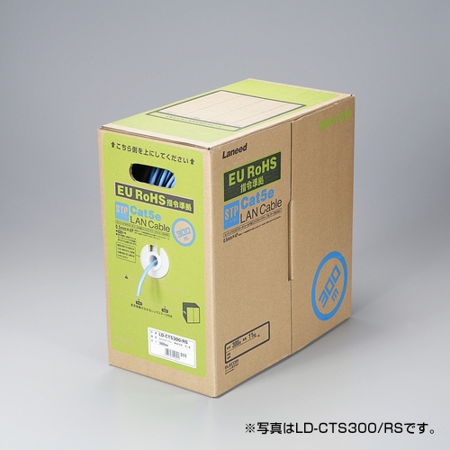 代引不可 ロジテック [CAT5E対応][EU RoHS指令準拠][100m]EU RoHS指令準拠 STPケーブル LD-CTS100/RS LD-CTS100/RS