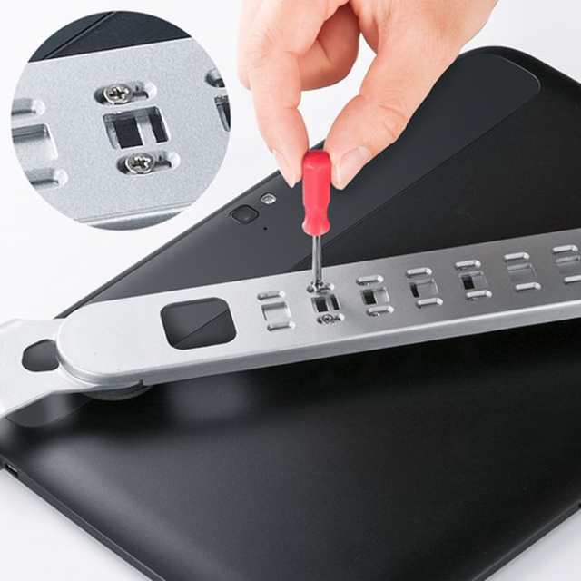 即納 代引不可 タブレット汎用セキュリティ10〜12.5インチ対応（eセキュリティ・シルバー） サンワサプライ SLE-28STB12SVNの通販はau  PAY マーケット やるCAN au PAY マーケット－通販サイト