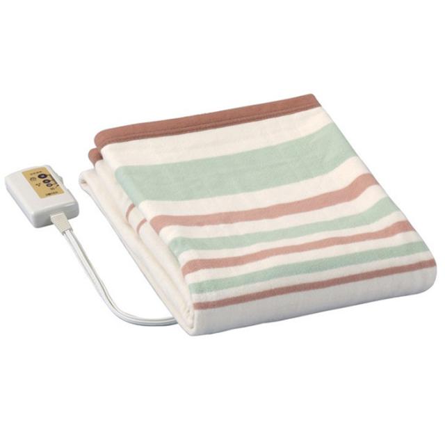 電気敷毛布 省エネタイプ 小さめサイズ 130ｘ80 グリーン系 電気毛布 敷き エコ 丸洗い 暖房器具 安全 快眠 暖かい 広電 Cws 046g 5の通販はau Pay マーケット やるcan