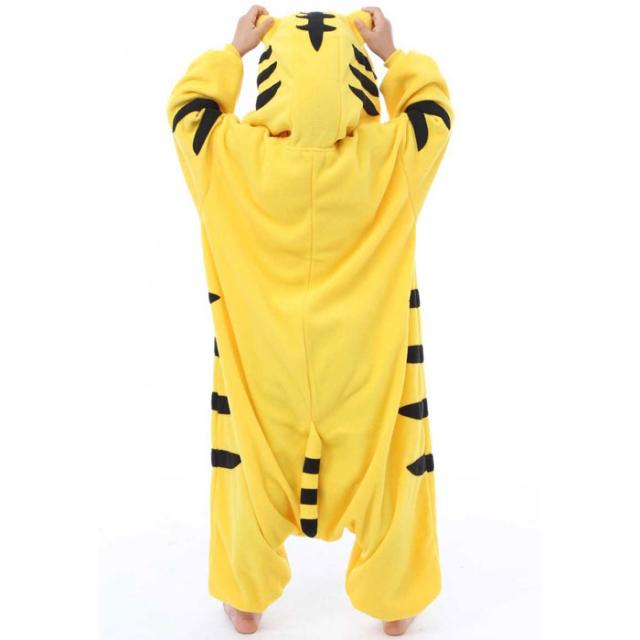 着ぐるみ 子供用 トラ フリース着ぐるみ 動物 アニマル キッズサイズ110cm とら 虎 タイガー なりきり きぐるみ サザック 2636fの通販はau Pay マーケット やるcan