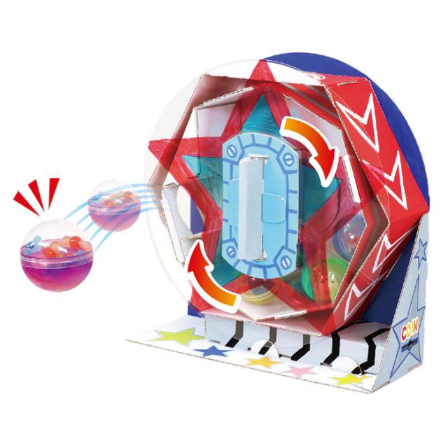 ガラポン抽せん貯金箱 手作り オリジナル ガラポン バンク 組立 工作 図工 玩具 カプセル5個付 アーテック の通販はau Pay マーケット やるcan