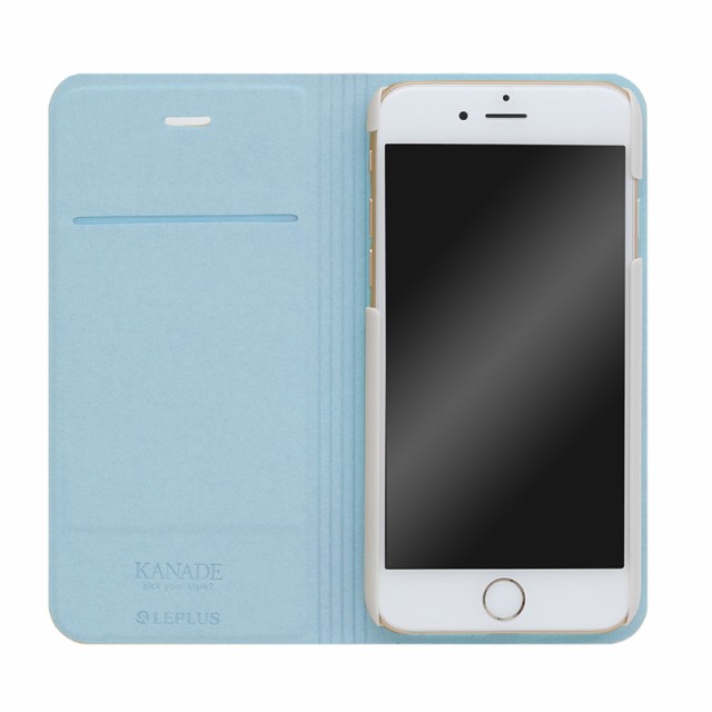 Iphone 6s 6 アイフォン シックスエス シックス用ケース カバー Kanade デザインpuレザーカバー ブルー Leplus Lp I6sdlknblの通販はau Pay マーケット やるcan