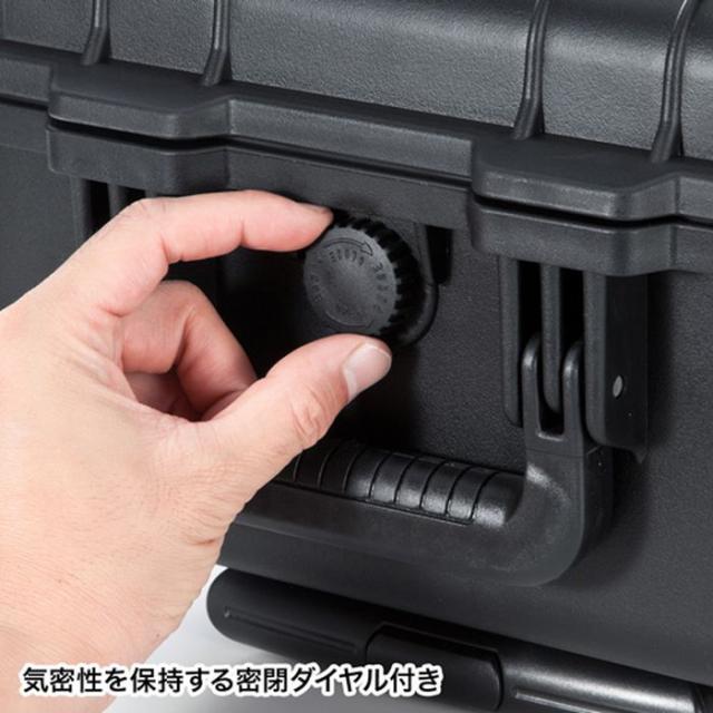 代引不可 精密機器の持ち運びや保管に便利なキャリータイプのハードケース ハードツールケース（キャリータイプ） サンワサプライ BAG-HD3_3