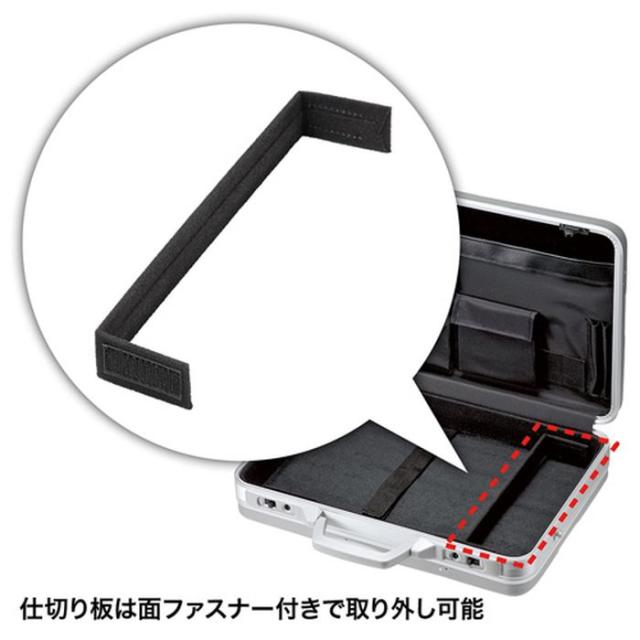 即納 代引不可 軽量で外部衝撃に強いABS樹脂製ハードケース ABSハードPCケース（14インチワイド） サンワサプライ BAG-ABS5N2