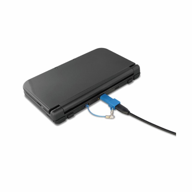 newニンテンドー3DS/3DSLL 変換コネクター microUSBから3DS充電