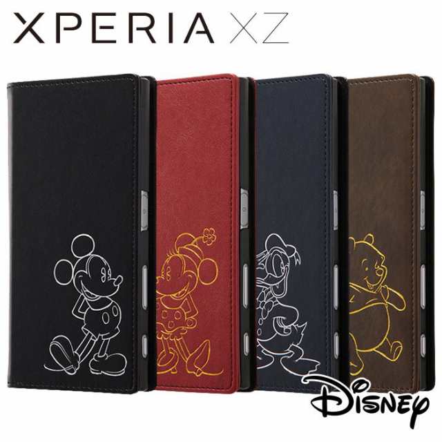 Xperia Xz So 01j Sov34 ケース カバー Disney ディズニー 手帳型ケース ホットスタンプ ワンポイント レイアウト Rt Rdxpxziの通販はau Pay マーケット やるcan