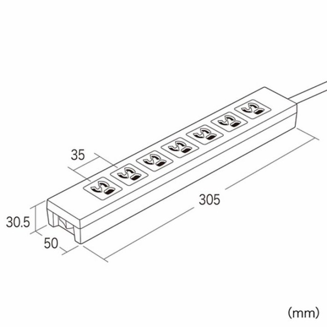 代引不可 一括集中スイッチ＋3P→2P変換アダプタ付き 簡易袋パッケージ