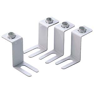 代引不可 サンワサプライ 床固定金具(4個セット) RAC-QL1の通販は 5,815円