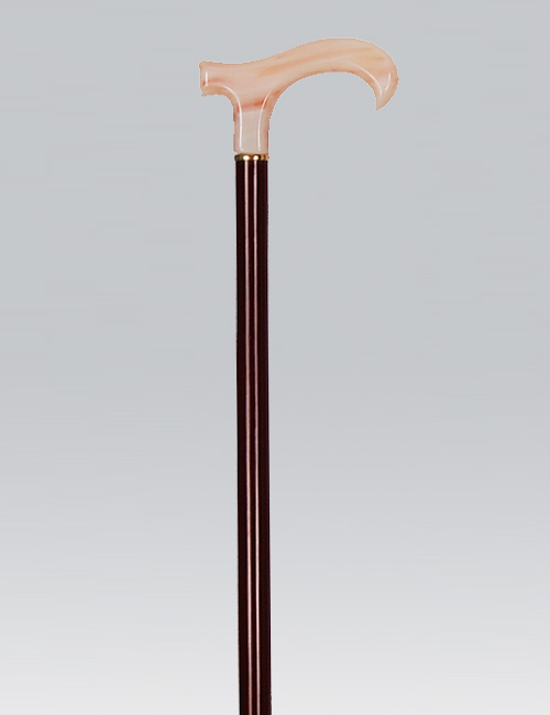 代引不可 カーボンステッキ(杖) カーボン細口棒茶&アクリル手元アイボリー 全長84cm/重量130g/直径15.5mm 245