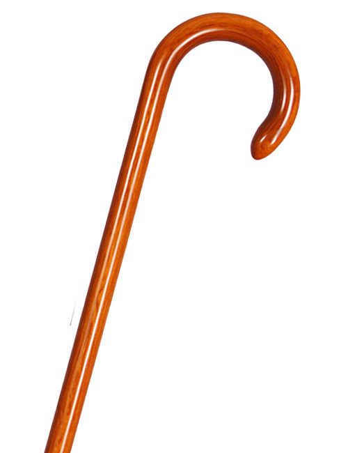 代引不可 最高級 曲がりステッキ(杖) ケヤキ大曲 全長89cm/重量250g/直径20mm 320