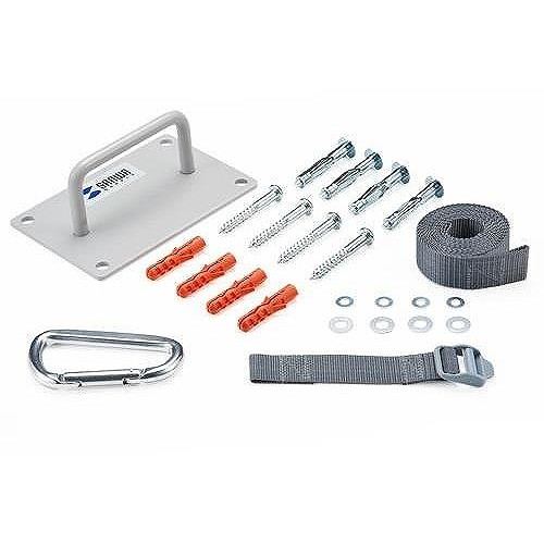 代引不可 サンワサプライ ラック、スタンド転倒防止壁面用ベルト・ブラケットセット RAC-BL2SET