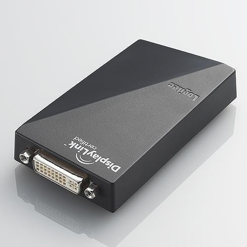 即納 代引不可 エレコム USBディスプレイアダプタ[USB2.0(Mini-B)⇒DVI-I] LDE-WX015U LDE-WX015Uの通販は 9,834円