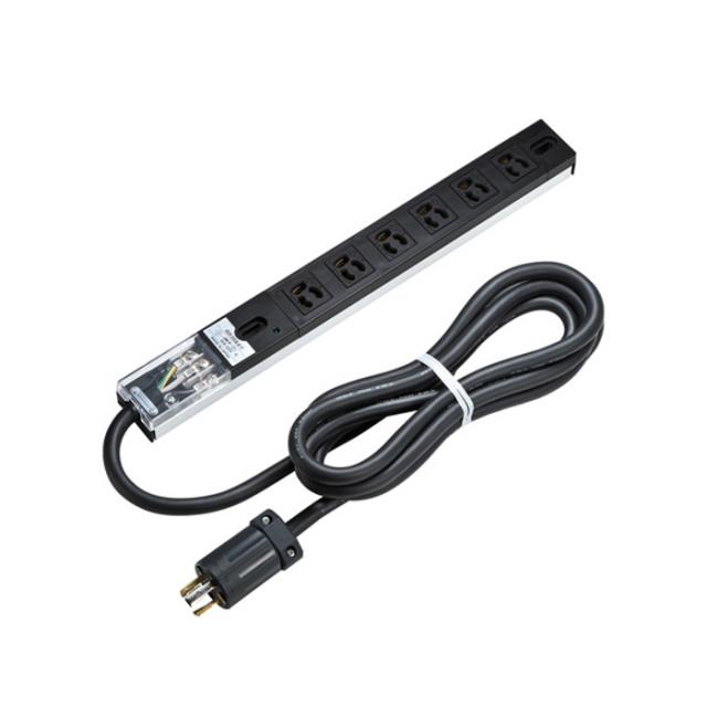 代引不可 19インチサーバーラック用コンセント(20A) サンワサプライ TAP-SVSL206