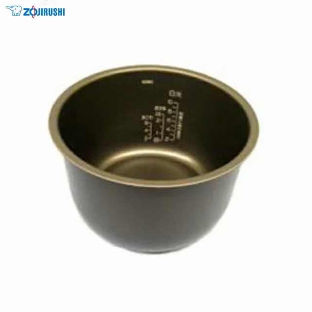 炊飯ジャー 内釜 内がま 替え用 内なべ 部品 炊飯器 単品 交換用 買い替え用 黒厚釜 1.7mm 1升炊き 象印 B280の通販は
