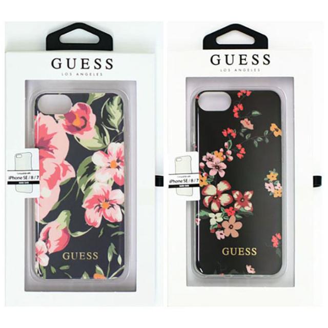 Guess 公式ライセンス Iphone Se 第2世代 8 7 バックカバー 花柄 フラワー エレガント エアージェイ Guhci8pcutrflの通販はau Pay マーケット やるcan