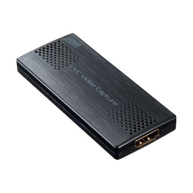 代引不可 USB-HDMIカメラアダプタ USB2.0対応 キャプチャーアダプタ 映像 音声 お手持ちのカメラをWEBカメラ化！ Windows/Mac サンワサプライ USB-CVHDUVC2_7