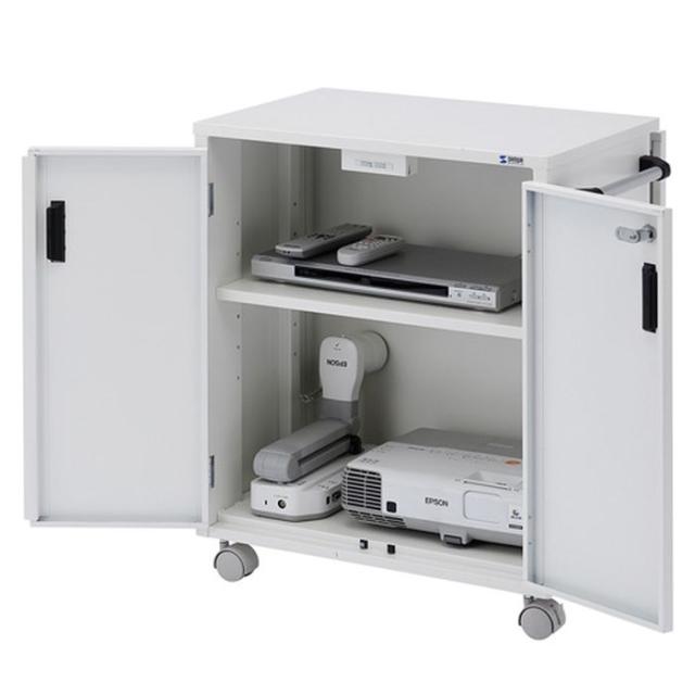 サンワサプライ プロジェクター台幅512×奥行380×高さ707-859mm シルバー PR-8 1台 たのめーるサンワサプライ プロジェクター台 PR-5 1台の通販