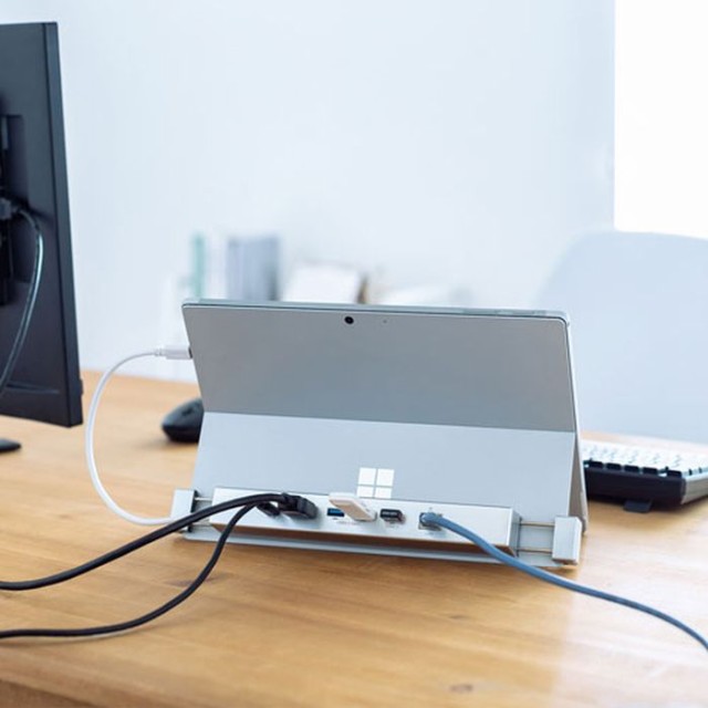 即納 代引不可 Surface用 ドッキングステーション HDMI/LANポート搭載 USB3.2 Gen2ハブ USBハブ サンワサプライ USB-3HSS6Sの通販は