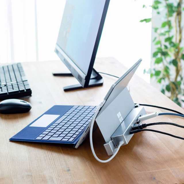 即納 代引不可 Surface用 ドッキングステーション HDMI/LANポート搭載 USB3.2 Gen2ハブ USBハブ サンワサプライ USB-3HSS6Sの通販は