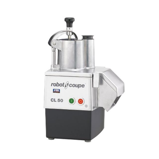 北海道・沖縄・離島配送不可 代引不可 マルチ野菜スライサー 100V コンパクト 卓上型 投入口標準タイプ ベジタブルスライサー 病院 福祉施設 学校 業務用 調理器具 ロボ・クープ CL-50E